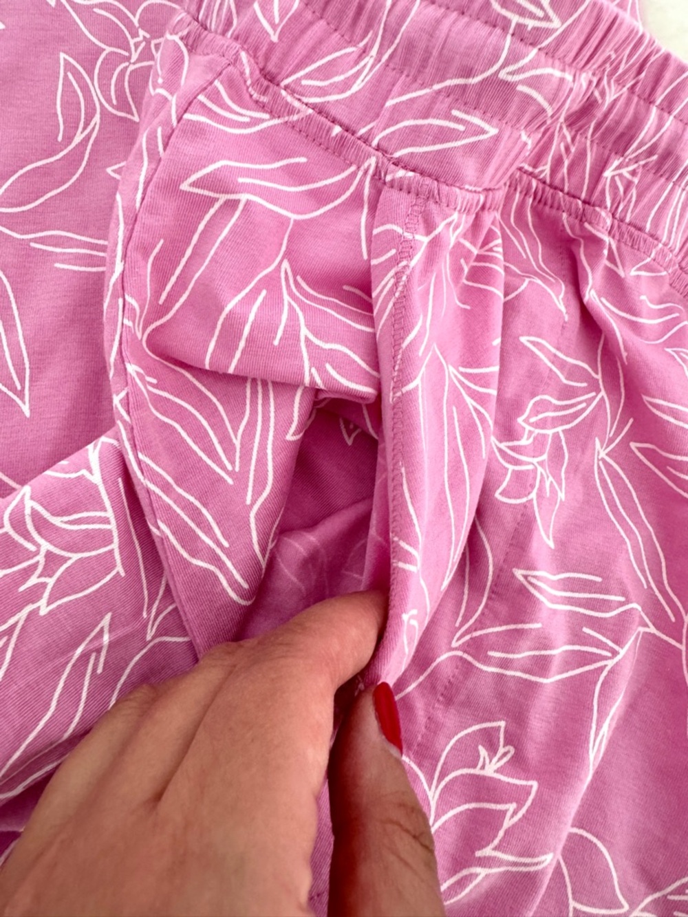 State of Day Pink Floral Knit Pajama Pants, Size XL - NWT - Picture 7 of 9